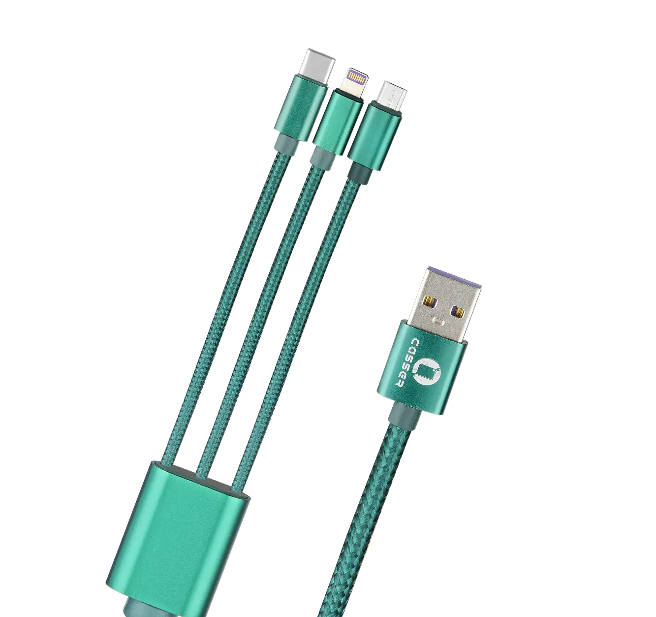 3‑in‑1 USB Cable